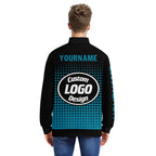 Custom Jacket Bomber Full-Snap Varsity Letterman Personalized Jacket PR092-D020346-15