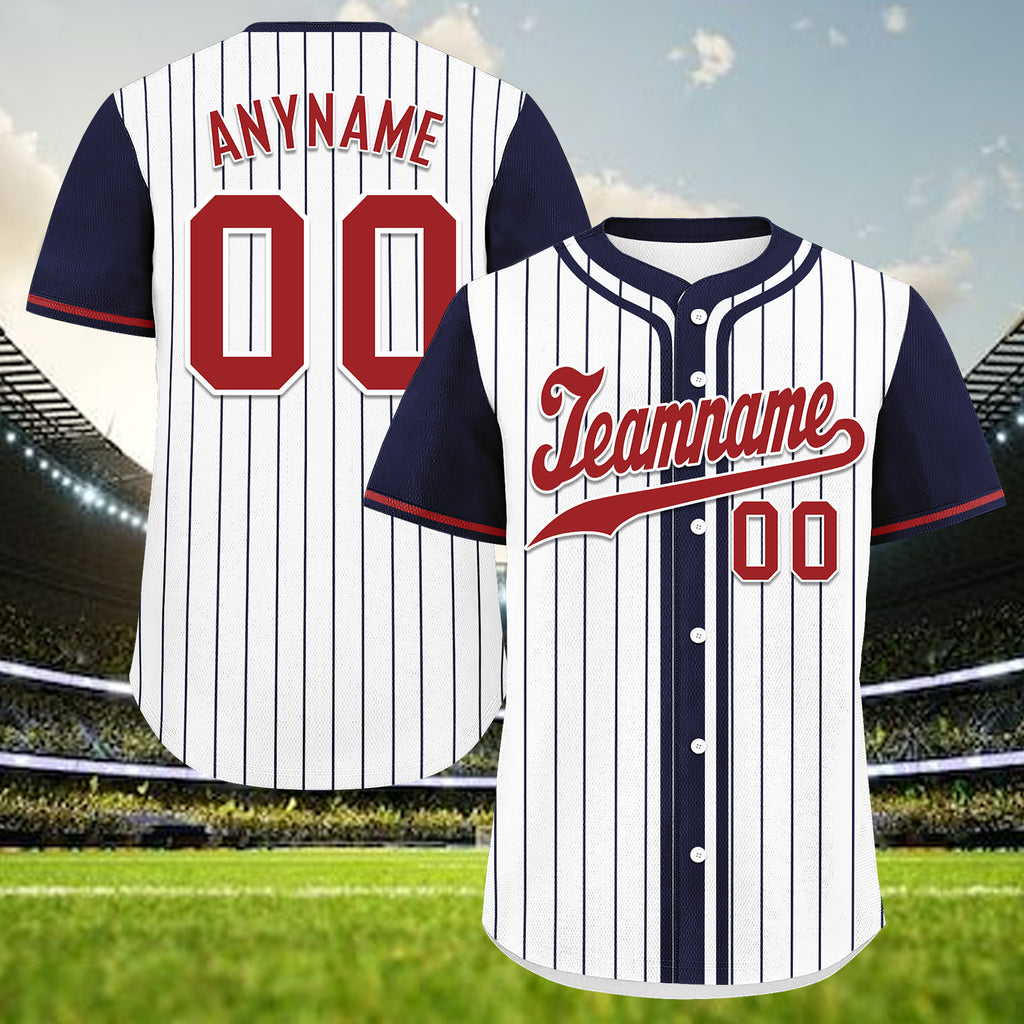 Custom Vintage Personalized Authentic Baseball Jersey BSBJ01-E025021-13