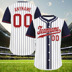 Custom Vintage Personalized Authentic Baseball Jersey BSBJ01-E025021-13