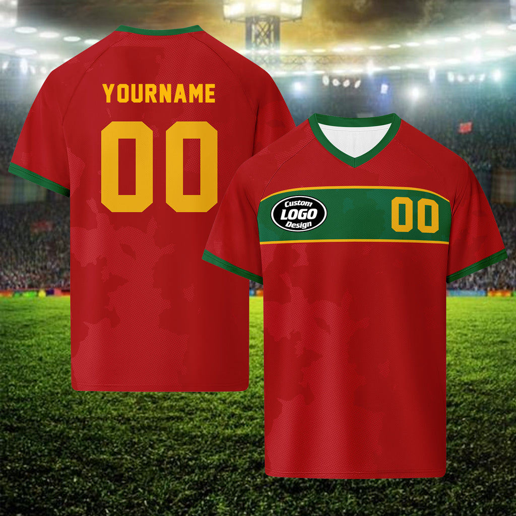 Custom Morocco 2026 World Cup Football Shirt Customized Soccer Jersey for Fans Add Your Name & Number FZ190-F009117-3