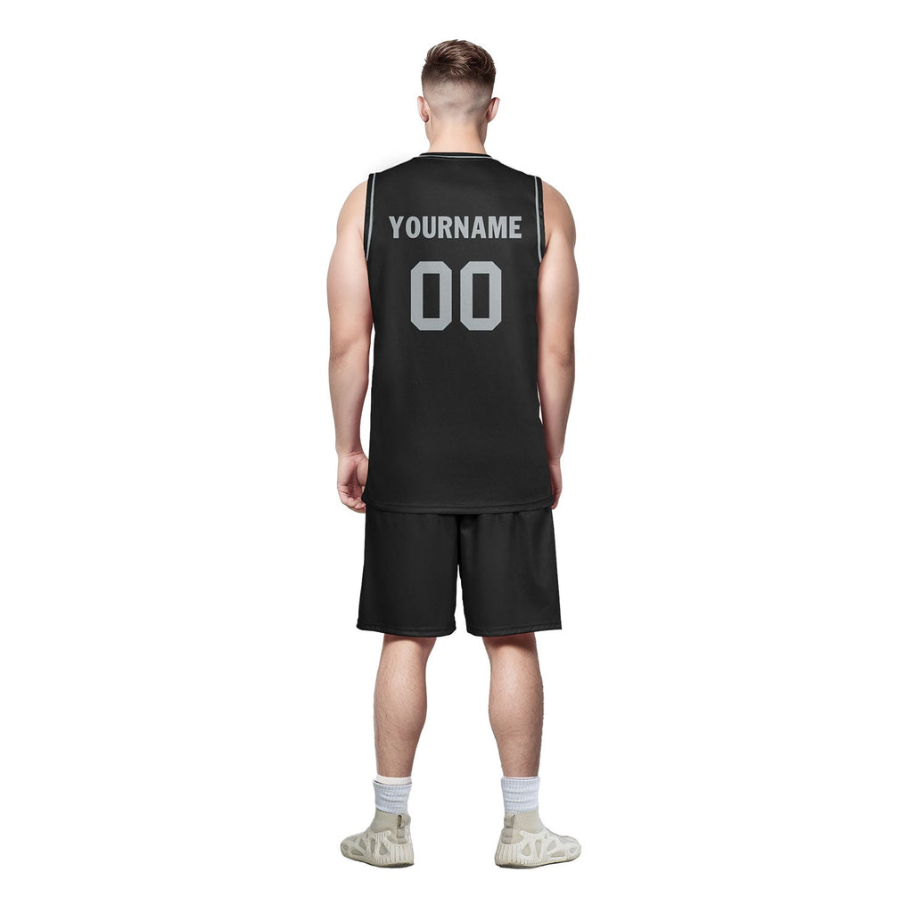 Custom Black Classic Style Sports Uniform Basketball Jersey BBJ01-D020105-18