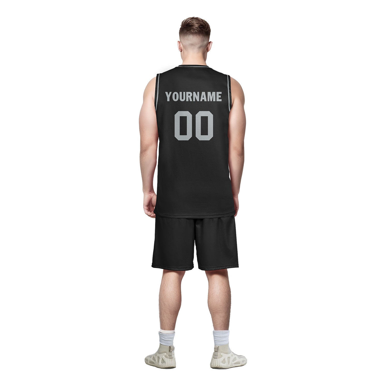 Custom Black Classic Style Sports Uniform Basketball Jersey BBJ01-D020105-18