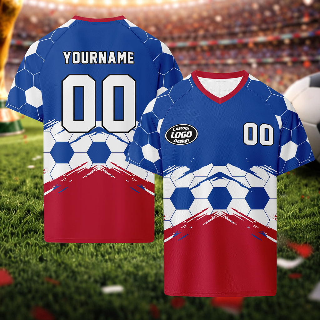 Custom France 2026 World Cup Football Shirt Customized Soccer Jersey for Fans Add Your Name & Number FZ190-F023107-11