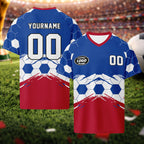 Custom France 2026 World Cup Football Shirt Customized Soccer Jersey for Fans Add Your Name & Number FZ190-F023107-11