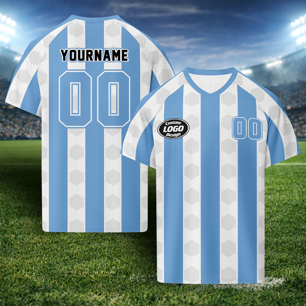 Custom Argentina 2026 World Cup Football Shirt Customized Soccer Jersey for Fans Add Your Name & Number FZ190-F027084-2