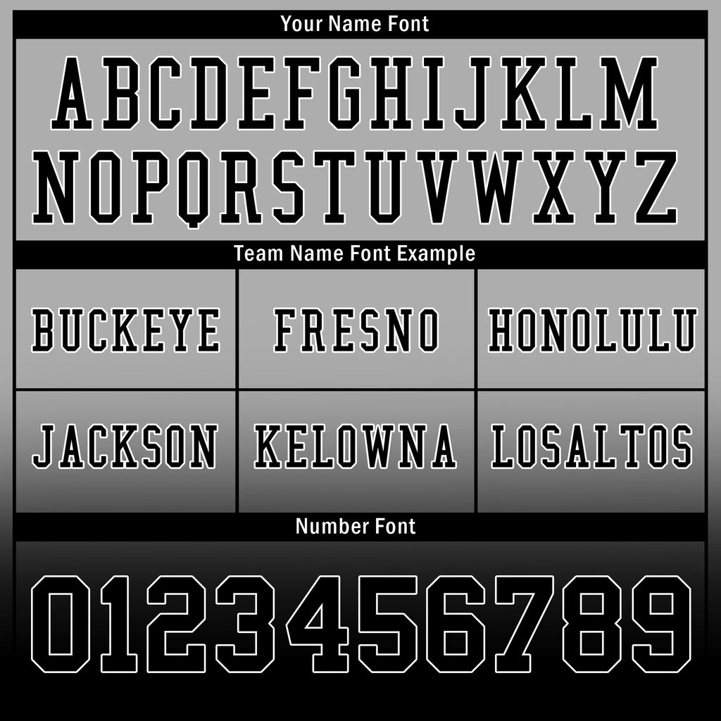Custom Gray Black Fade Fashion Personalized Authentic Football Jersey FBJ02-D06103