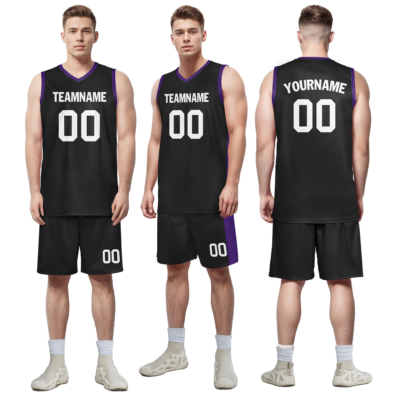 Custom Black Classic Style Sports Uniform Basketball Jersey BBJ01-bd0a70ce