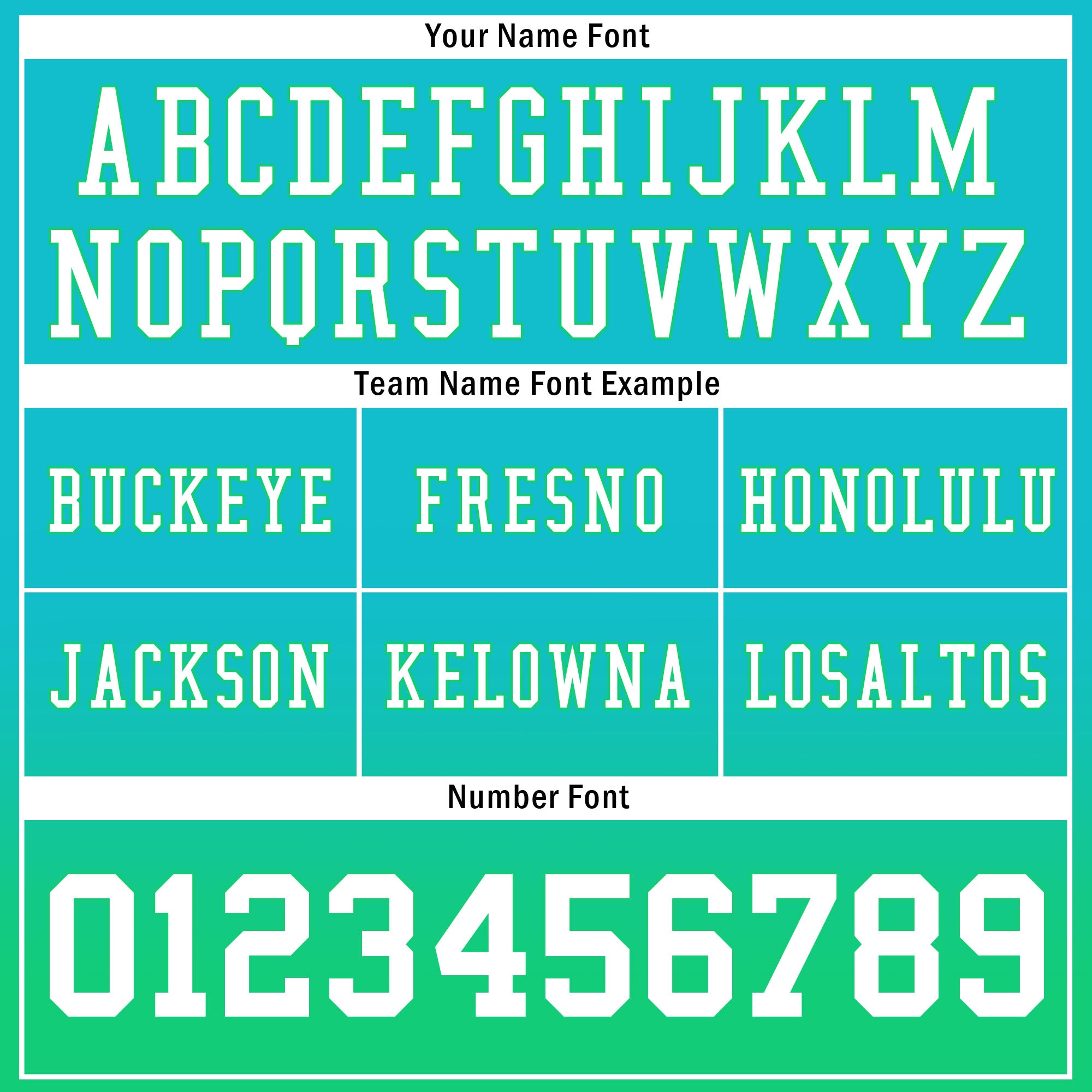 Custom Turquoise Mint Green Fade Fashion Personalized Authentic Football Jersey FBJ02-D06081