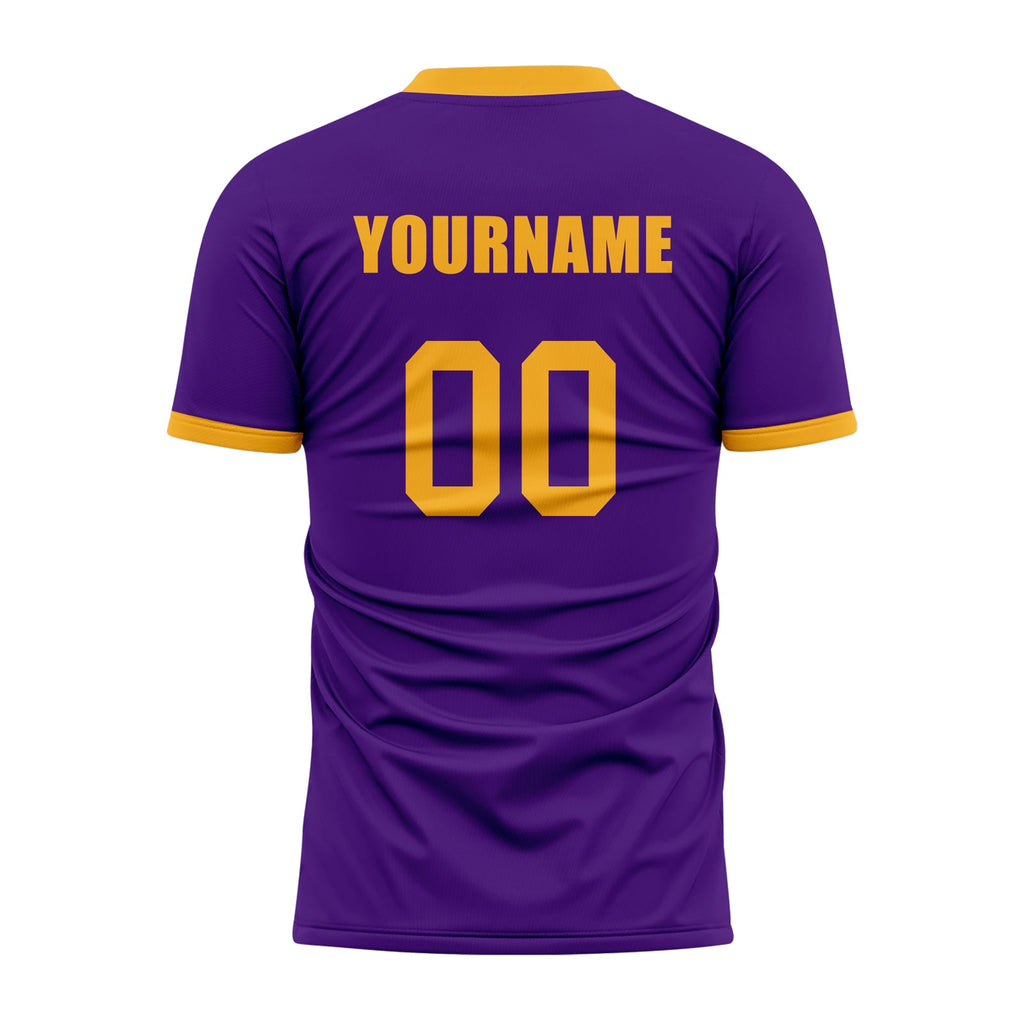 Custom Purple Yellow Soccer Sets Jersey Personalized SCJ101-D020131-4