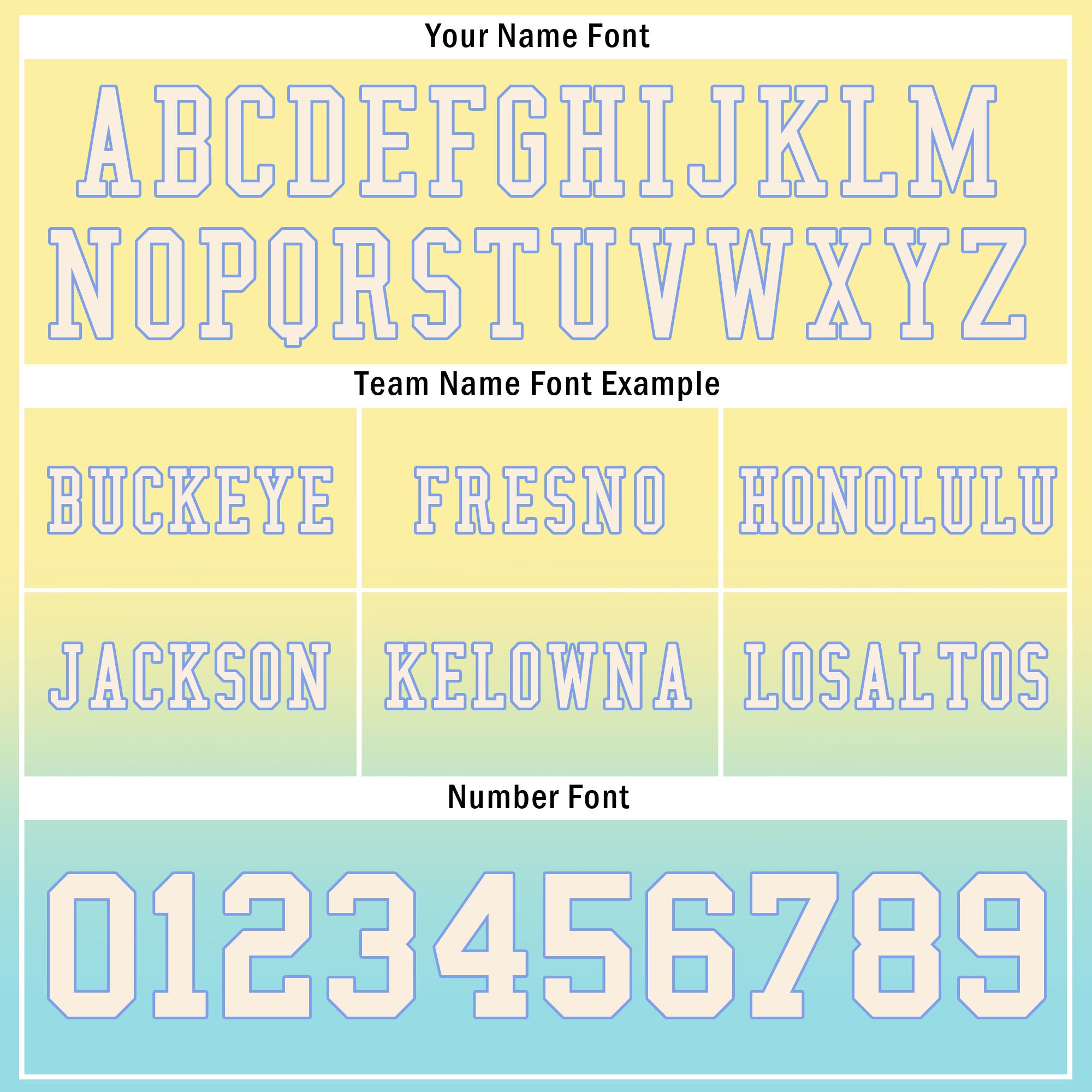 Custom Cream Turquoise Fade Fashion Personalized Authentic Football Jersey FBJ02-D06106
