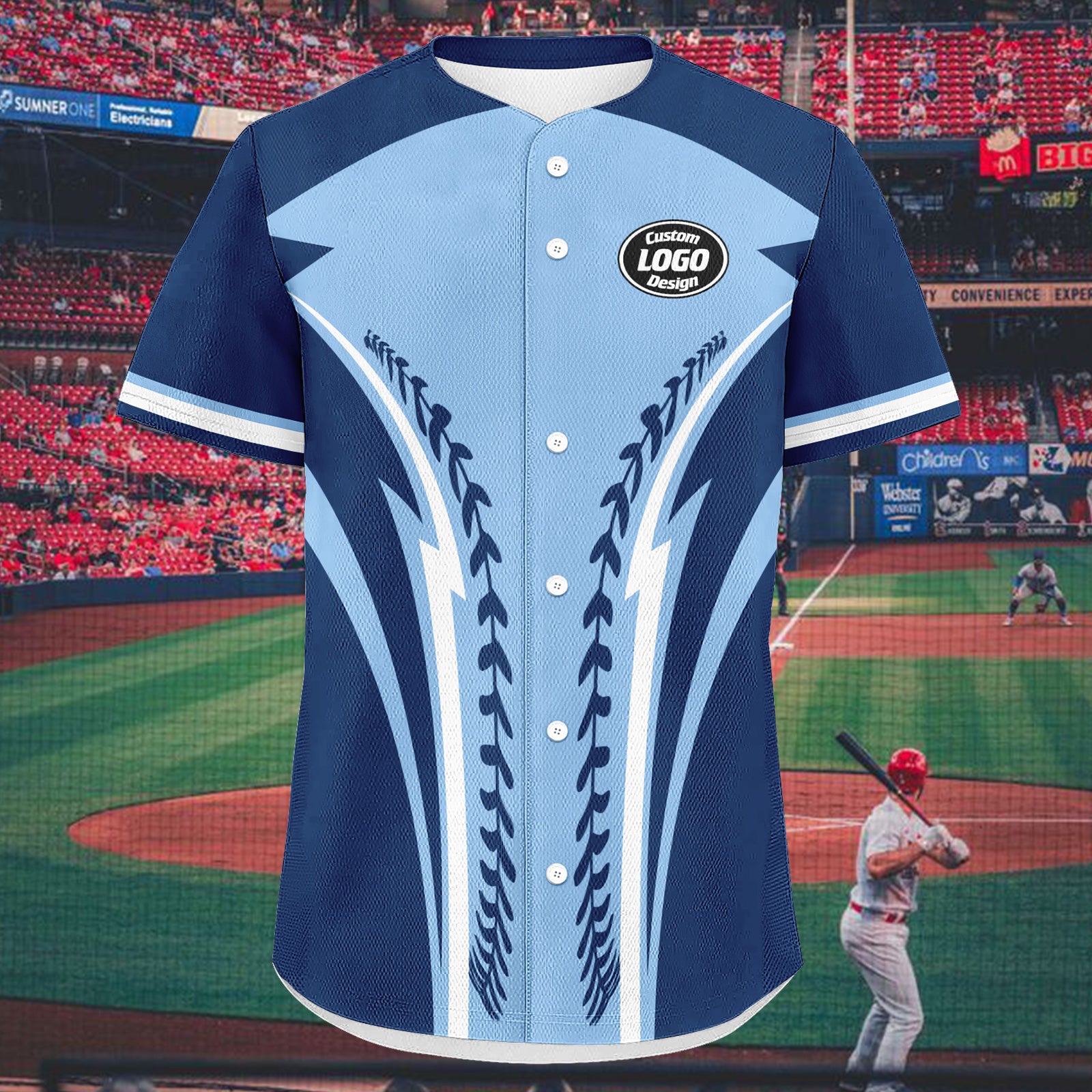 Custom Personalized Authentic Baseball Jersey BSBJ01-E023019-27