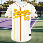 Custom Stripe Fashion Personalized Authentic Baseball Jersey BSBJ01-E025078-17