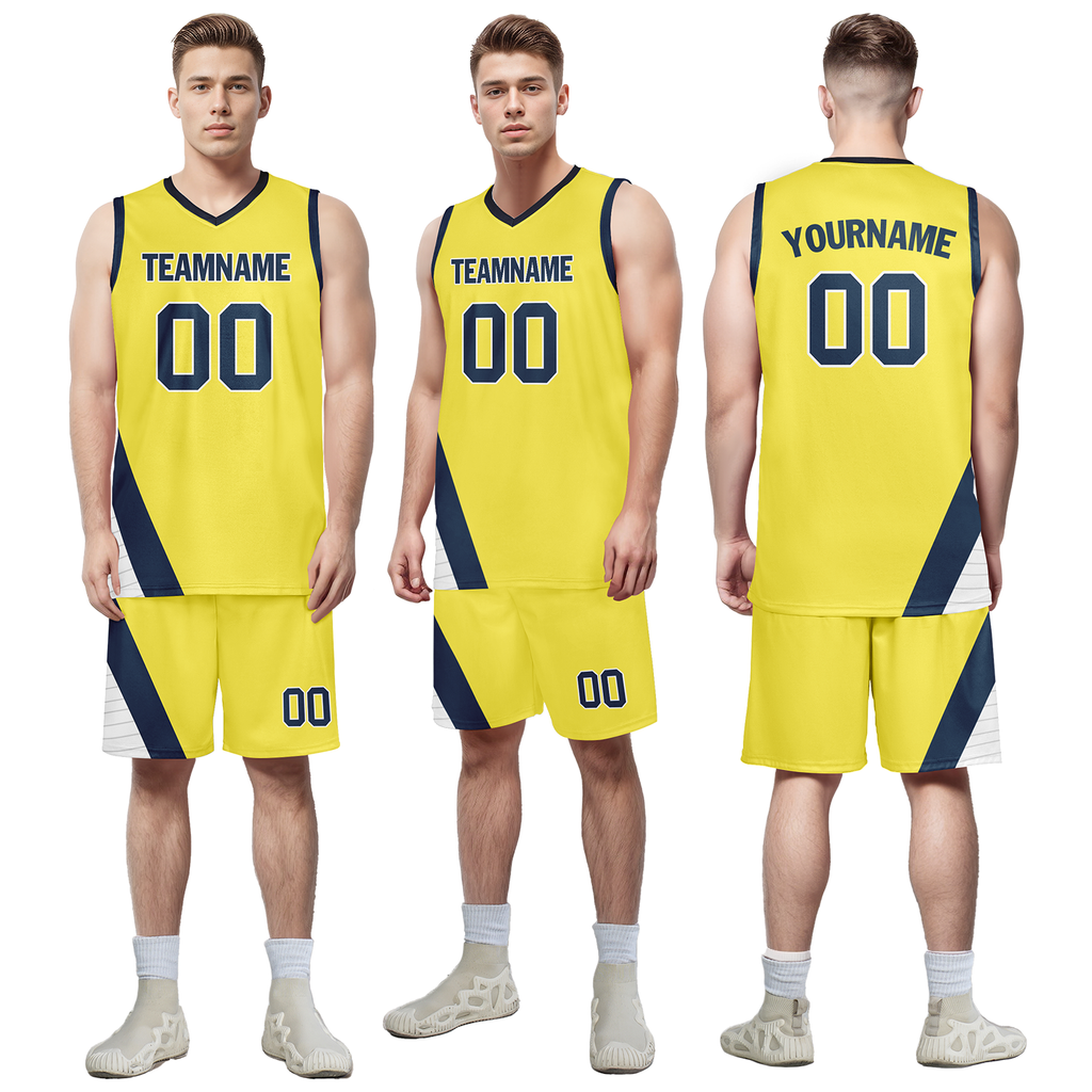 Custom Yellow Classic Style Sports Uniform Basketball Jersey BBJ01-bd0a70f0