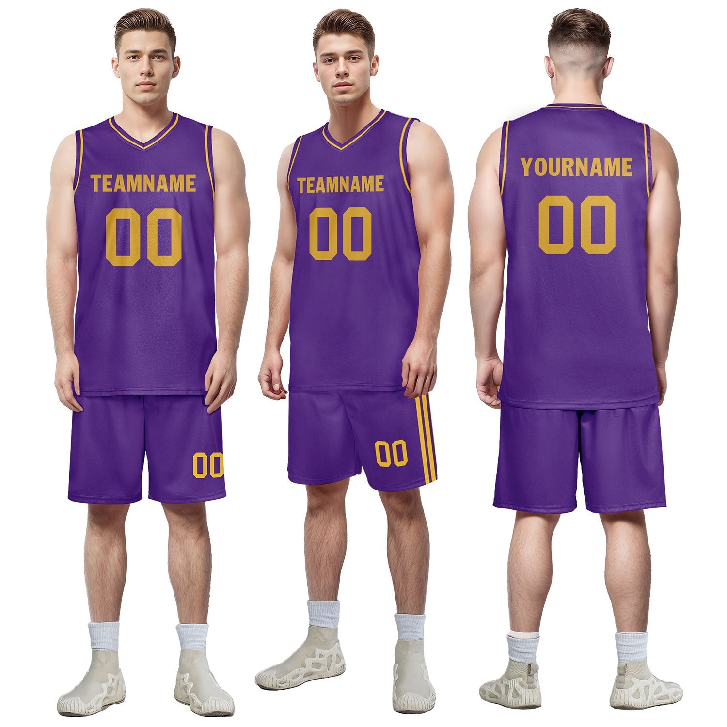Custom Purple Classic Style Sports Uniform Basketball Jersey BBJ01-D020105-14