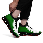 Custom Green White Maxsoul Shoes Personalized Sneaker FN030XD-D020388-20