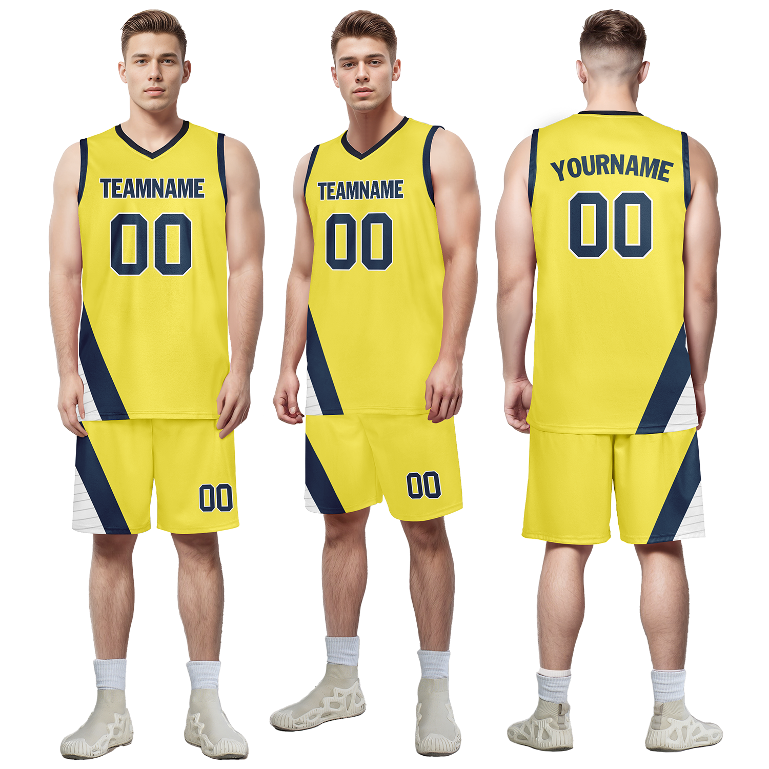 Custom Yellow Classic Style Sports Uniform Basketball Jersey BBJ01-bd0a70f0