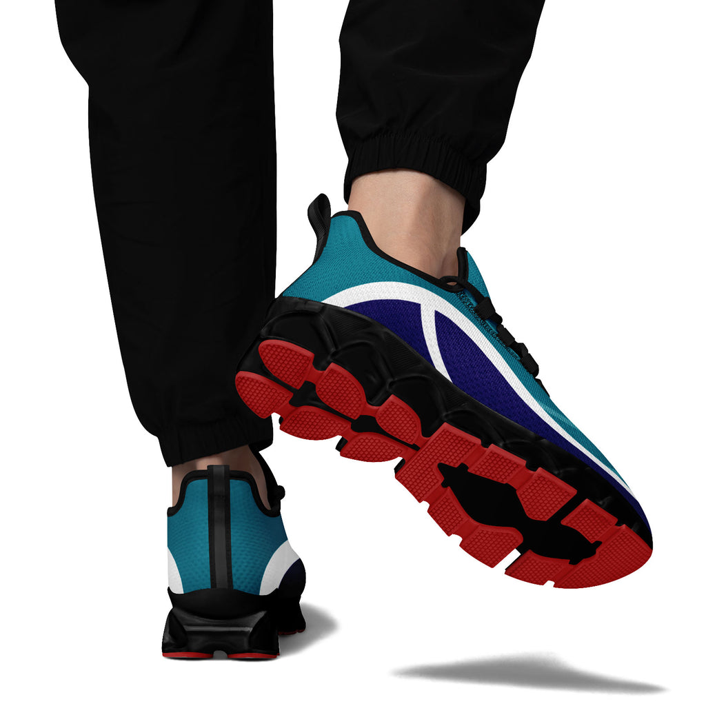 Custom Blue Maxsoul Shoes Personalized Sneaker FN003XD-D020391-5