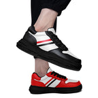 Custom Red Blue Houston Shoes Personalized Sneaker FN032-D020389-12