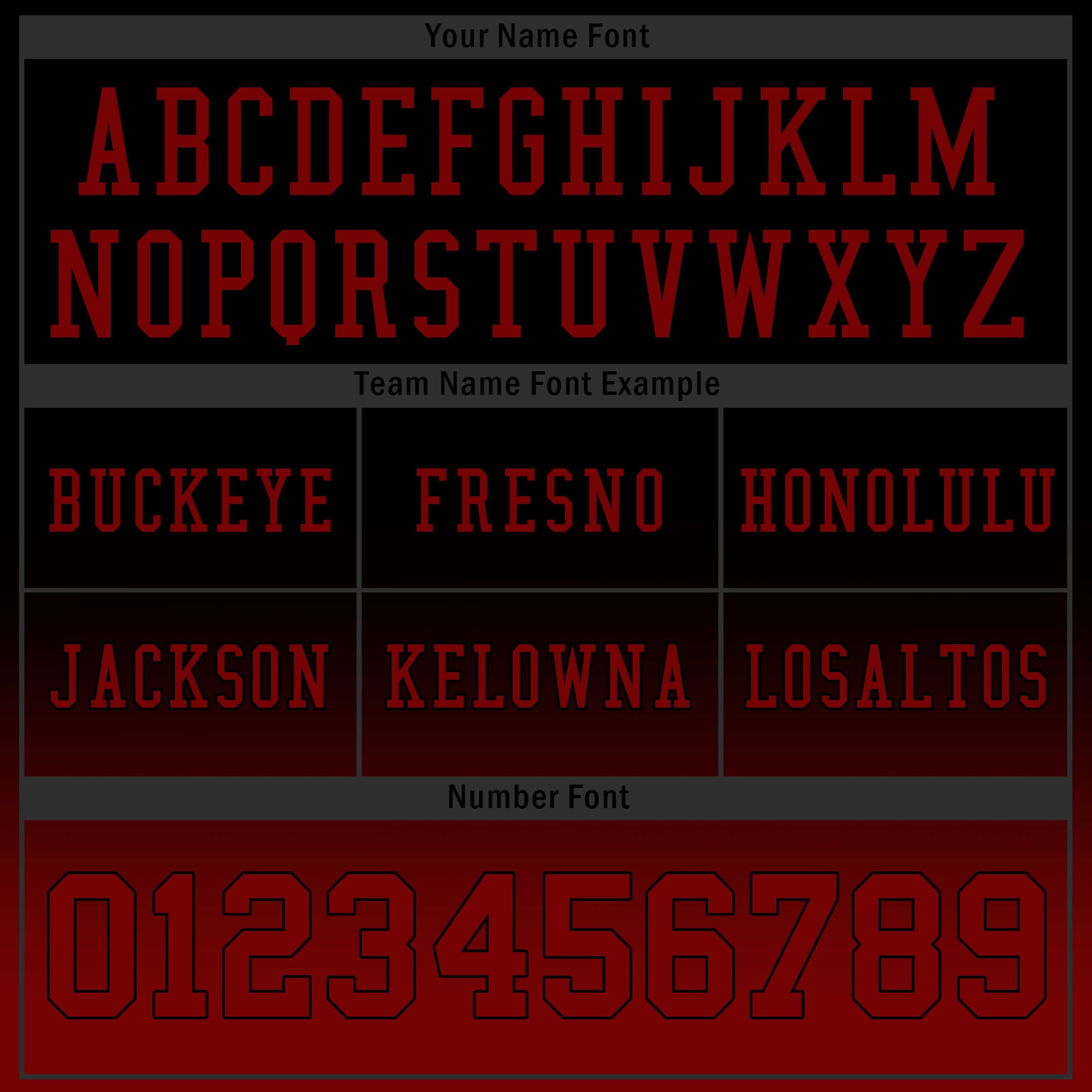 Custom Black Red Fade Fashion Personalized Authentic Football Jersey FBJ02-D06082