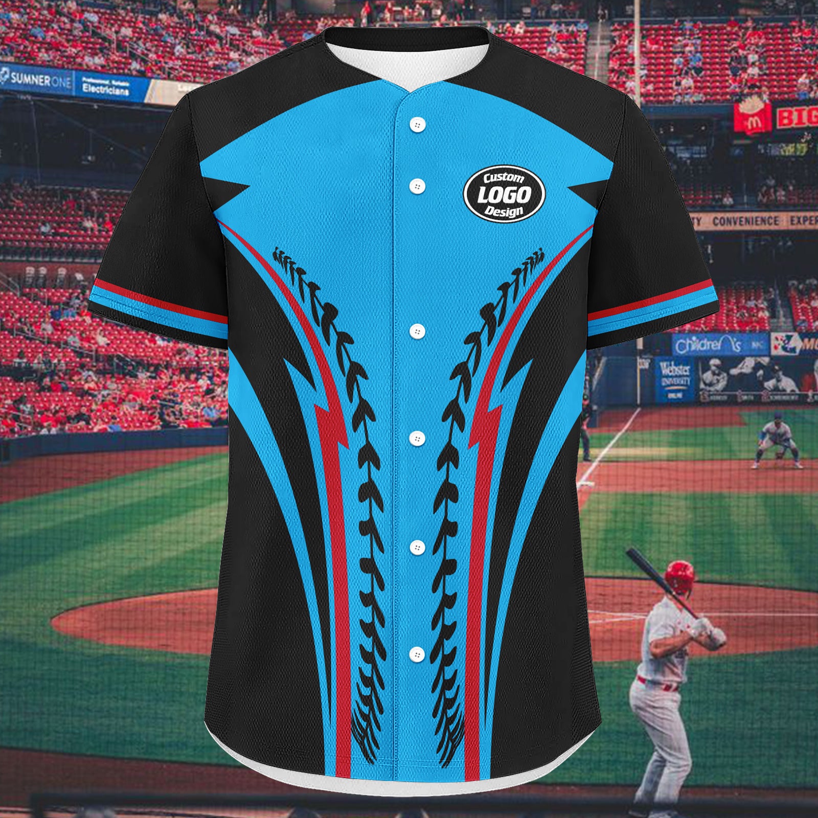 Custom Personalized Authentic Baseball Jersey BSBJ01-E023019-16