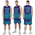 Custom Blue Fade Fashion Sports Uniform Basketball Jersey BBJ01-D020102-9