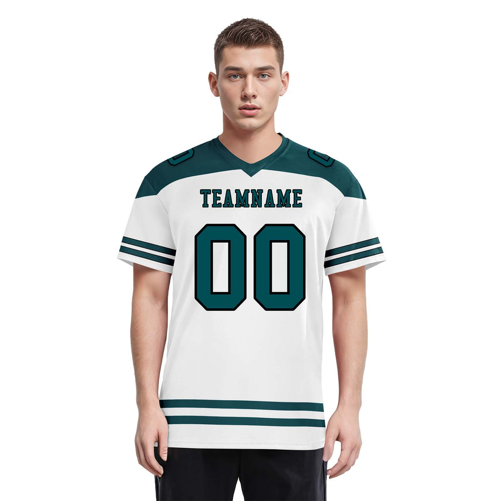Custom Philadelphia Personalized Authentic Football Jersey FBJ02-E0607-17