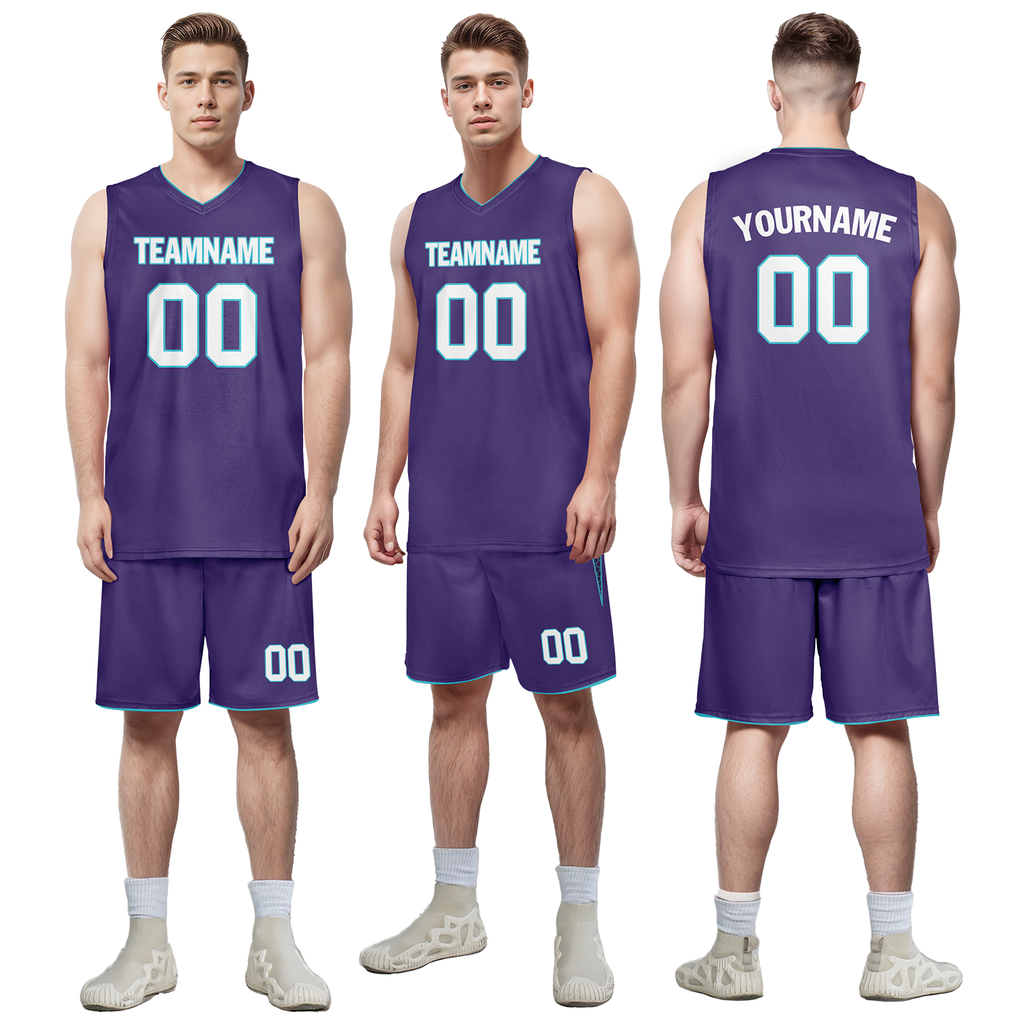 Custom Purple Classic Style Sports Uniform Basketball Jersey BBJ01-bd0a70ad