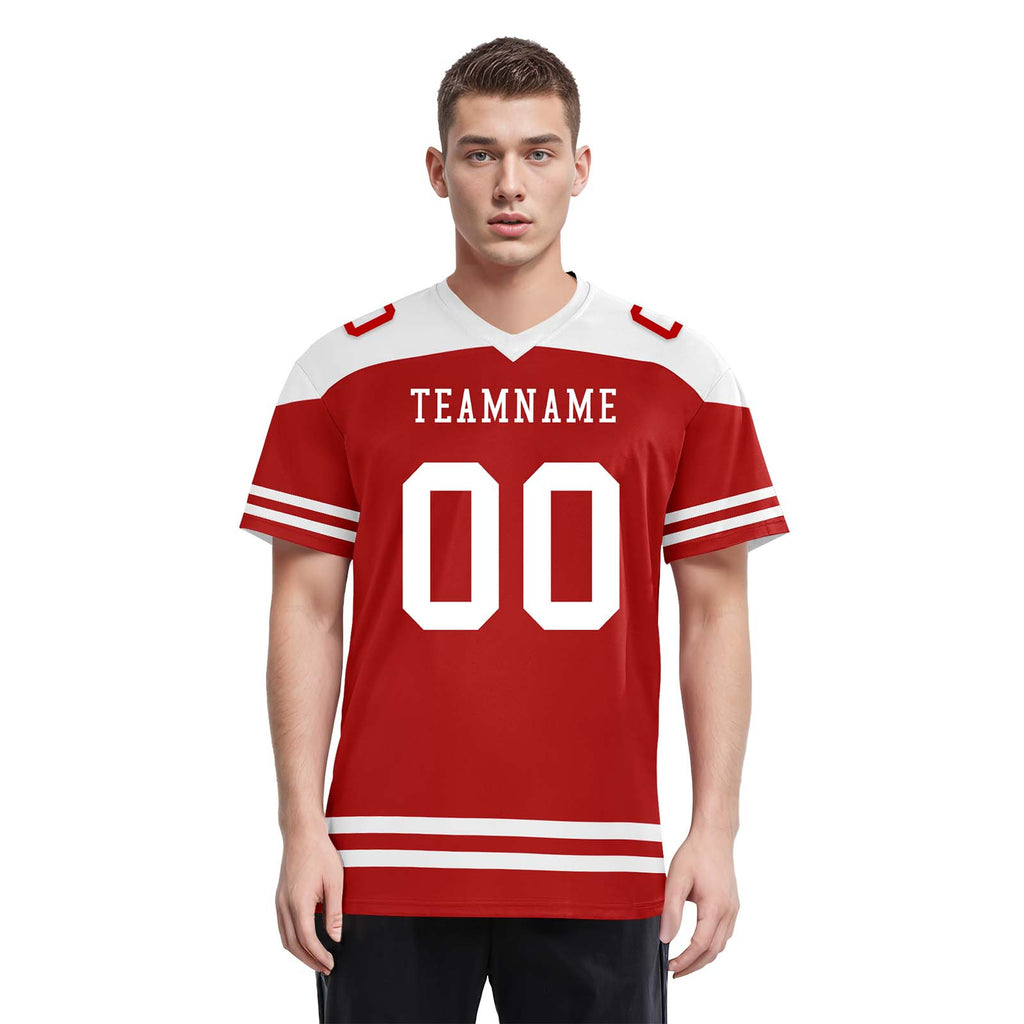 Custom San Francisco Personalized Authentic Football Jersey FBJ02-E0607-31