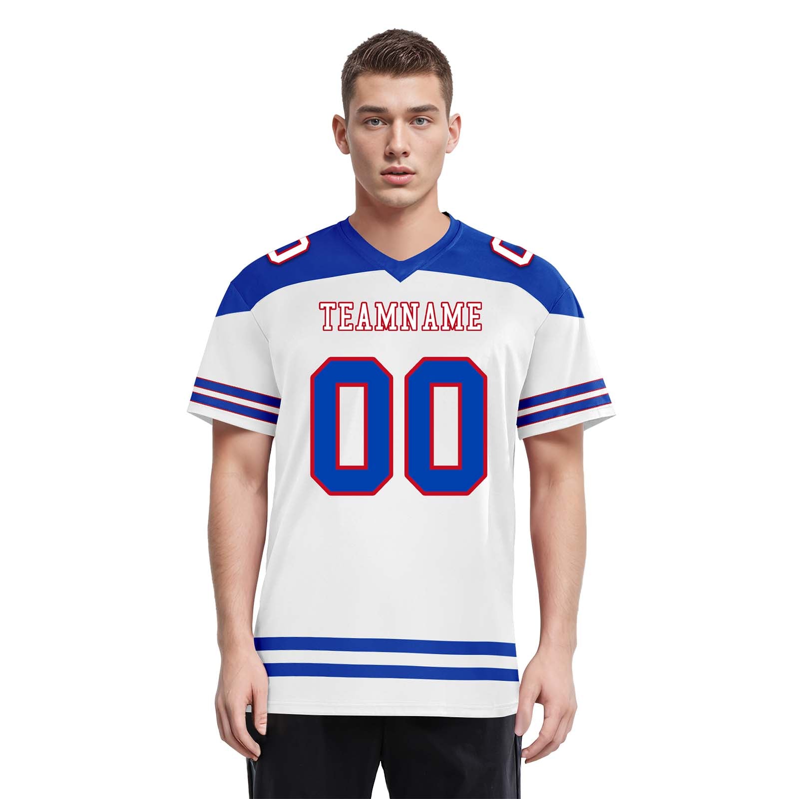 Custom Buffalo Personalized Authentic Football Jersey FBJ02-E0607-4