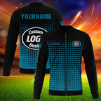 Custom Jacket Bomber Full-Snap Varsity Letterman Personalized Jacket PR092-D020346-15
