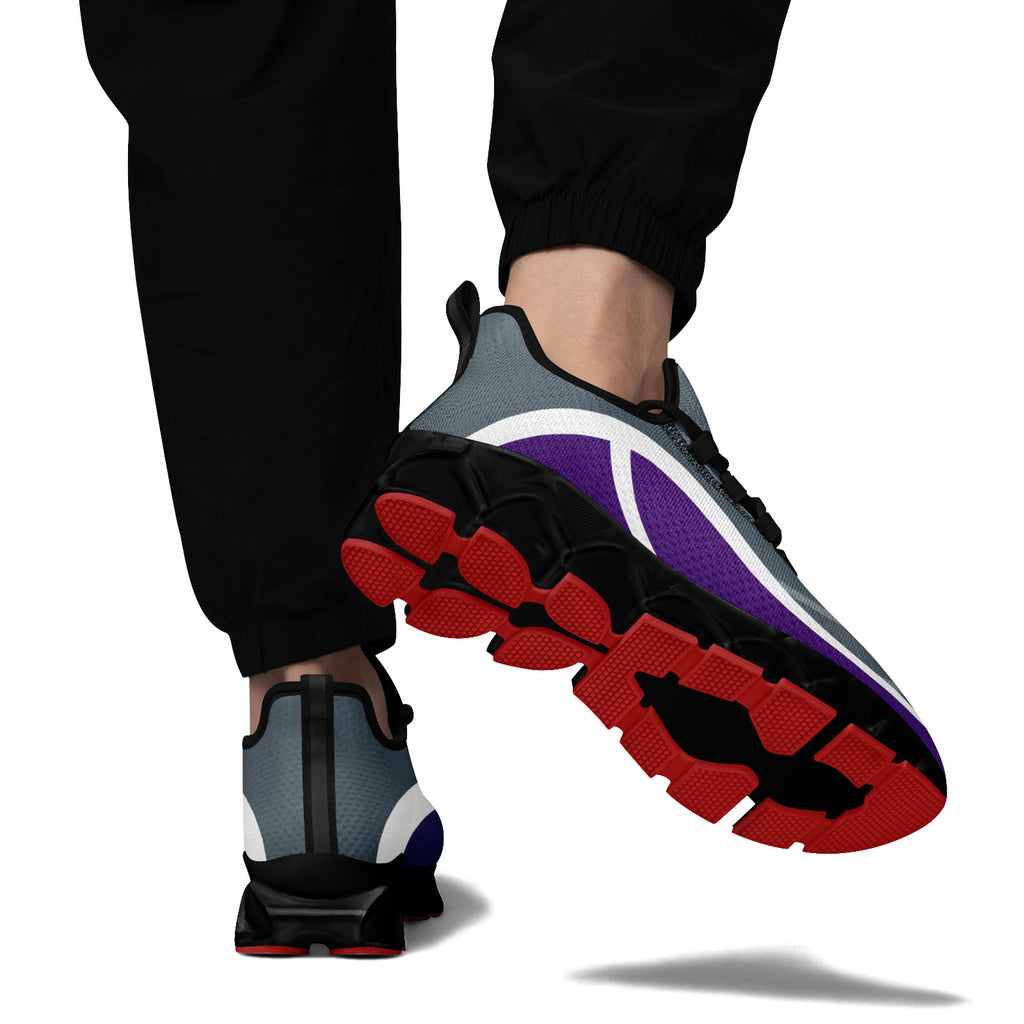 Custom Purple Gray Maxsoul Shoes Personalized Sneaker FN003XD-D020391-8
