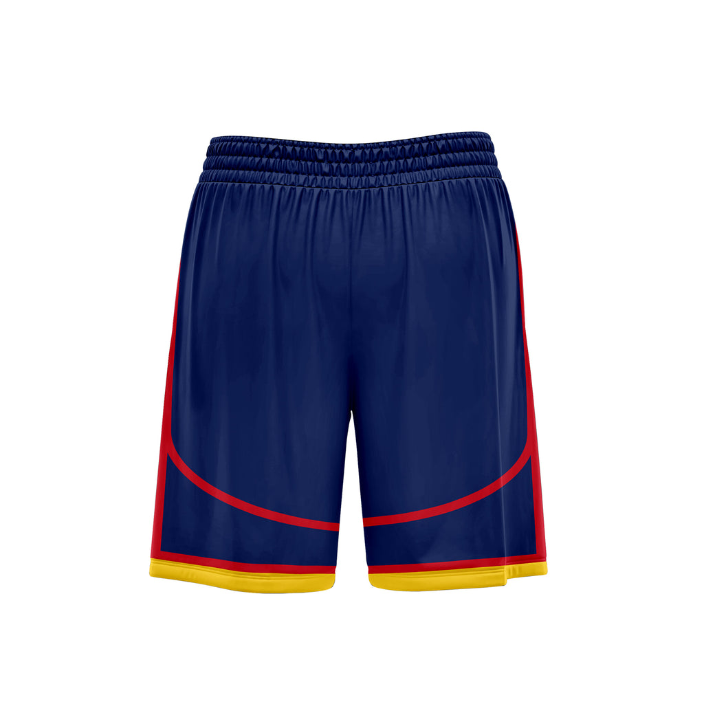 Custom Navy Blue Red Gold City Edition Personalized Sports Uniform Authentic Basketball Jersey BBJ01-D06101-10