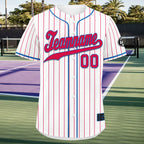 Custom Stripe Fashion Personalized Authentic Baseball Jersey BSBJ01-E025078-15