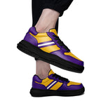 Custom Purple Yellow Minnesota Shoes Personalized Sneaker FN032-D020389-17