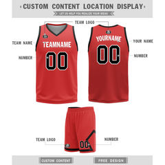 Custom Black White Classic Style Reversible Basketball Uniform Personalized COOLMAX BBJR-D017006