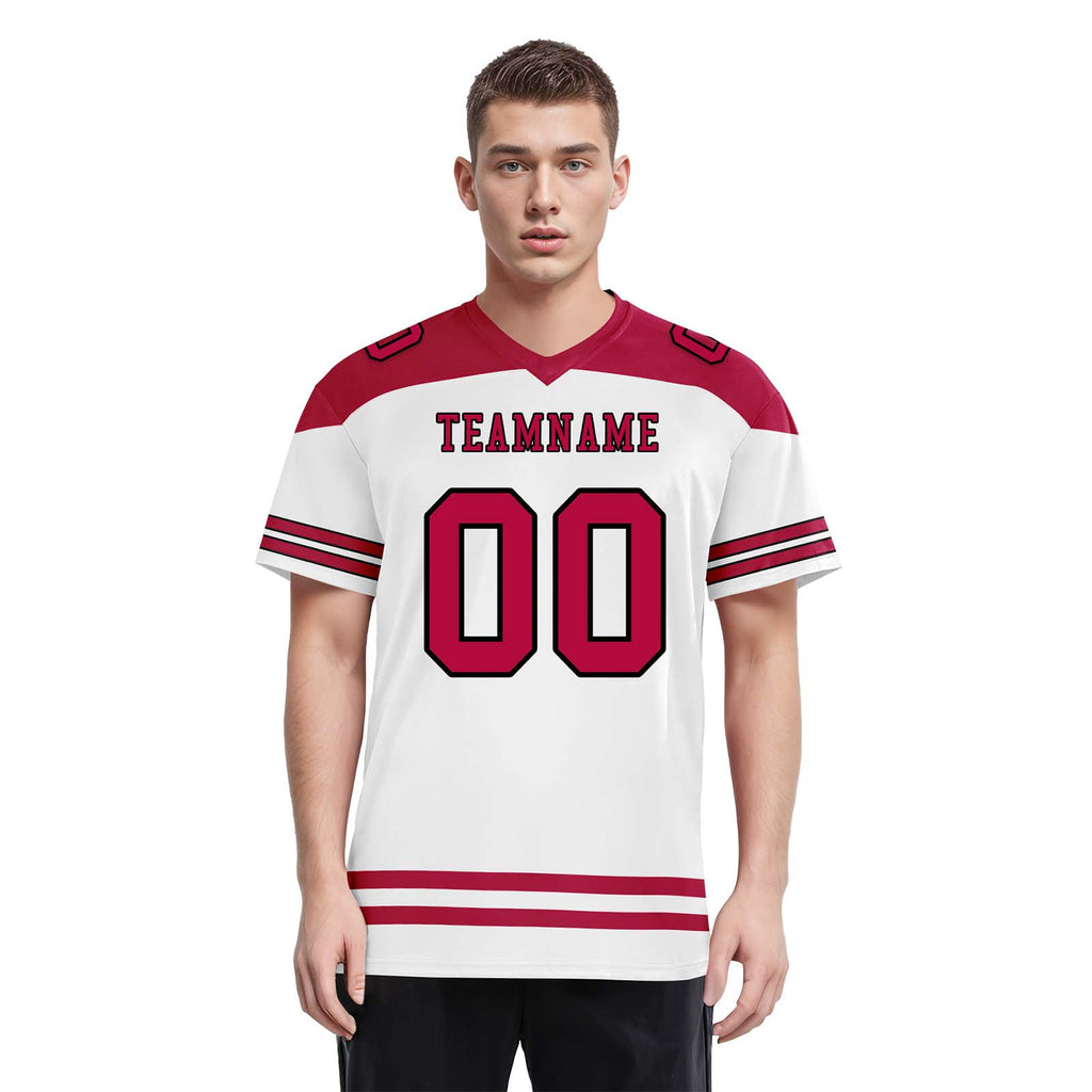 Custom Arizona Personalized Authentic Football Jersey FBJ02-E0607-32