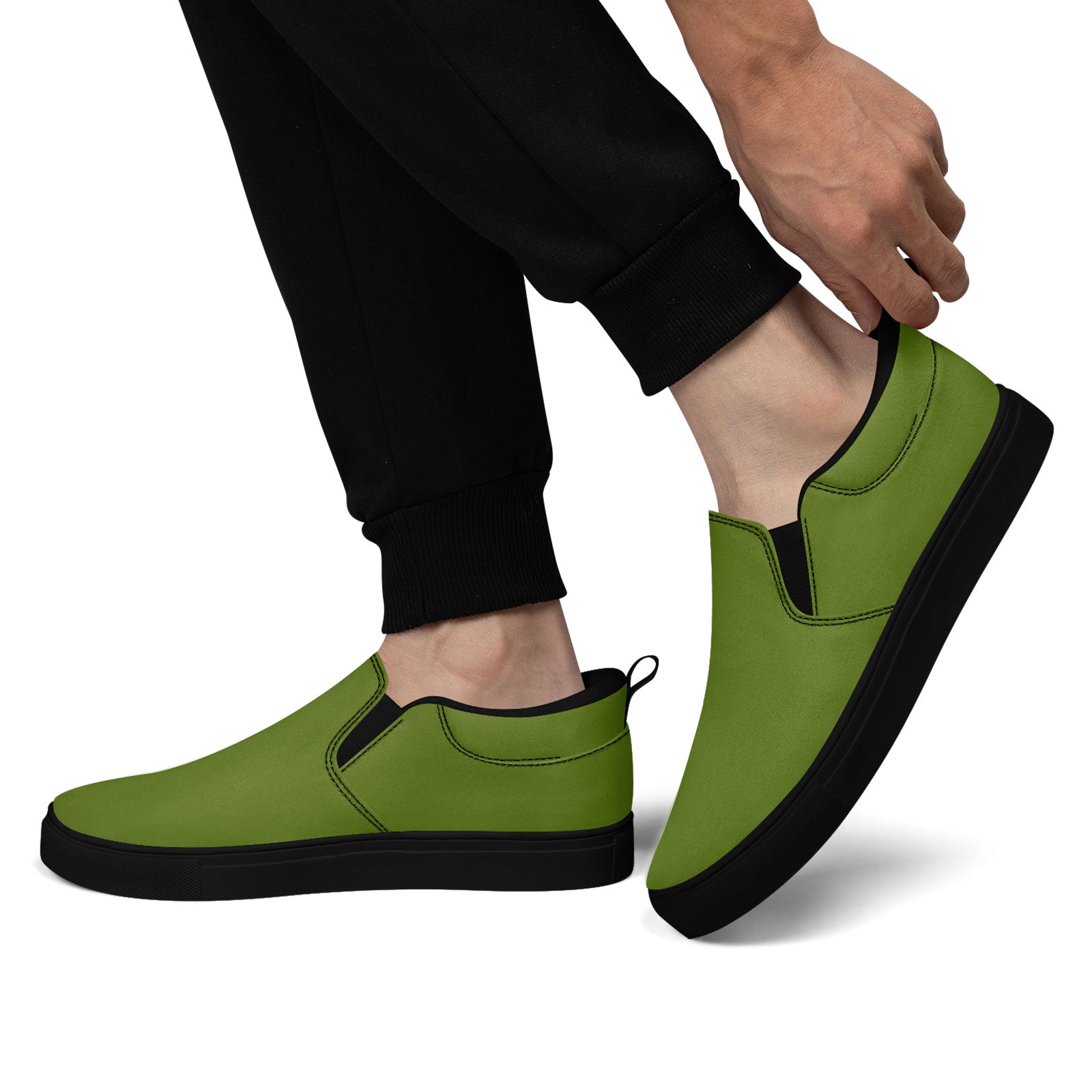 Custom Canvas Sneakers Personalized Slip On Shoes FN071-E028030-7