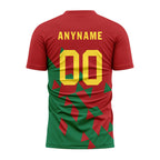 Custom Red Green Soccer Sets Jersey Personalized SCJ101-D28015