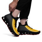Custom Yellow Dark Gray Maxsoul Shoes Personalized Sneaker FN030XD-D020388-1