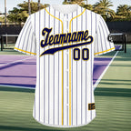 Custom Stripe Fashion Personalized Authentic Baseball Jersey BSBJ01-E025078-13