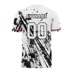 Custom White Black Soccer Sets Jersey Personalized SCJ101-D28010