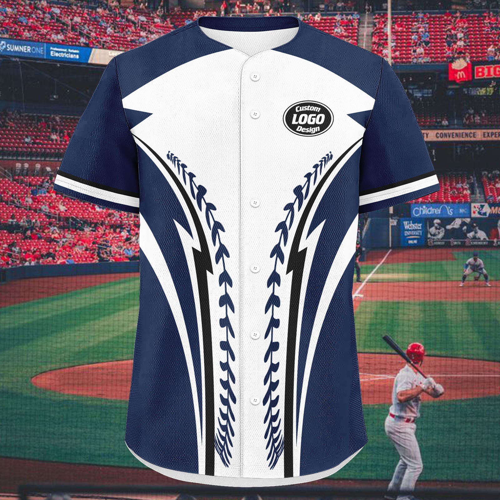 Custom Personalized Authentic Baseball Jersey BSBJ01-E023019-20