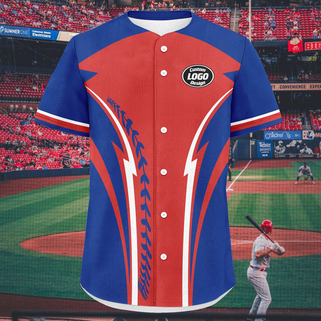 Custom Personalized Authentic Baseball Jersey BSBJ01-E023019-6
