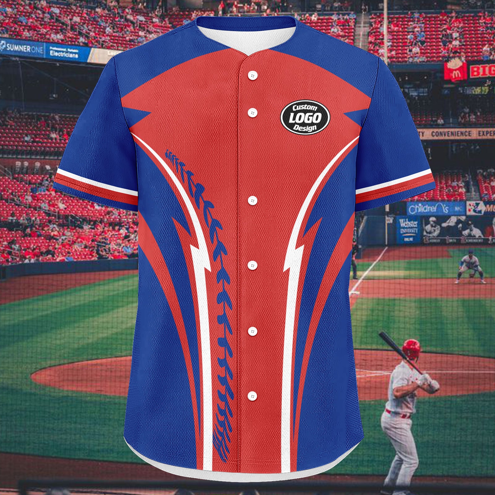 Custom Personalized Authentic Baseball Jersey BSBJ01-E023019-6
