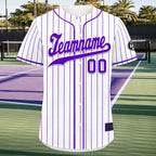 Custom Stripe Fashion Personalized Authentic Baseball Jersey BSBJ01-E025078-4