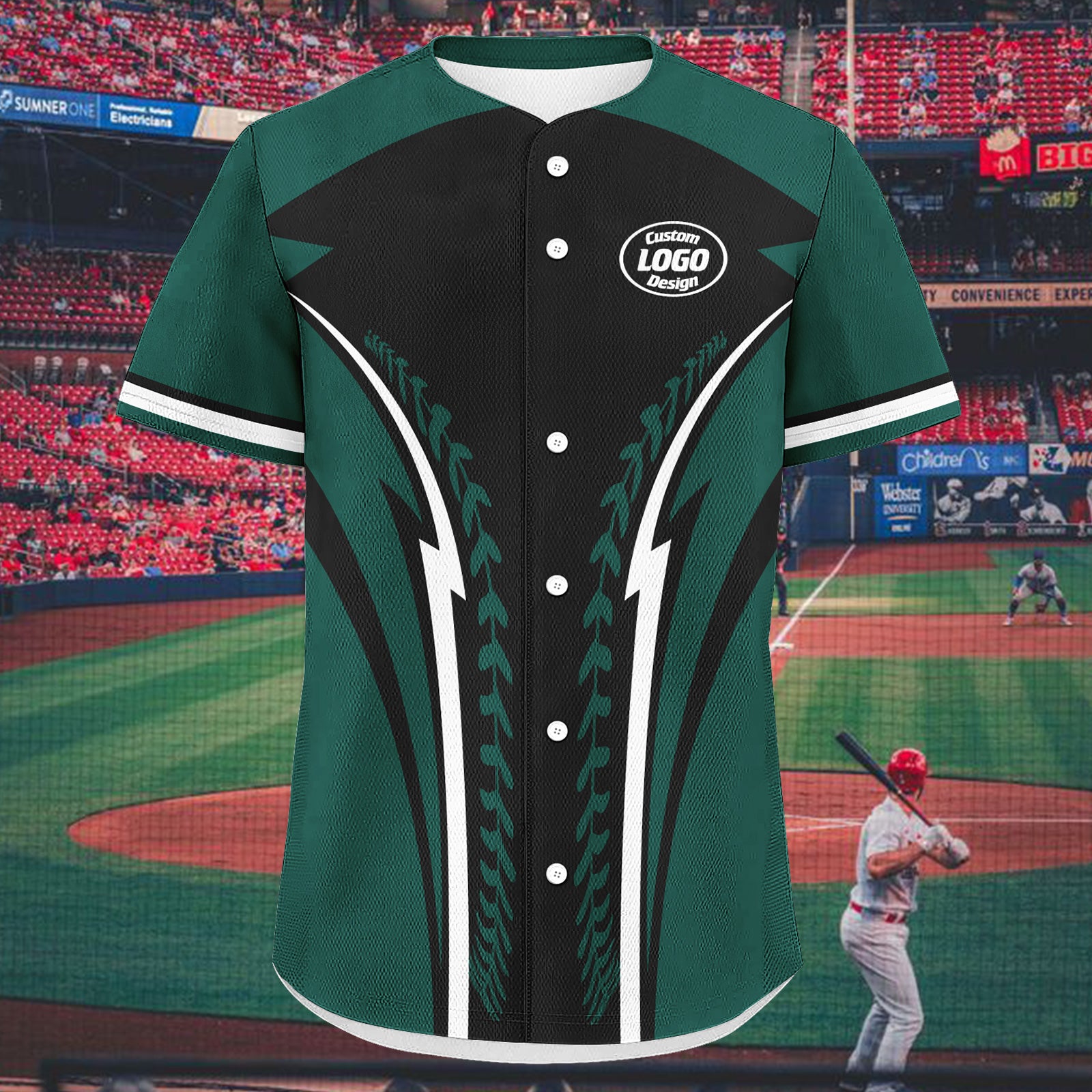 Custom Personalized Authentic Baseball Jersey BSBJ01-E023019-2