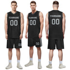 Custom Black Classic Style Sports Uniform Basketball Jersey BBJ01-D020105-18