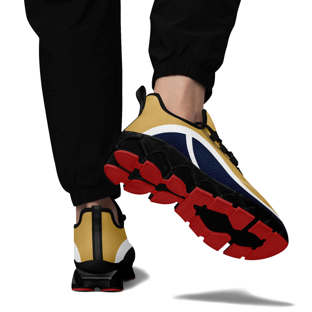 Custom Blue Yellow Maxsoul Shoes Personalized Sneaker FN003XD-D020391-12