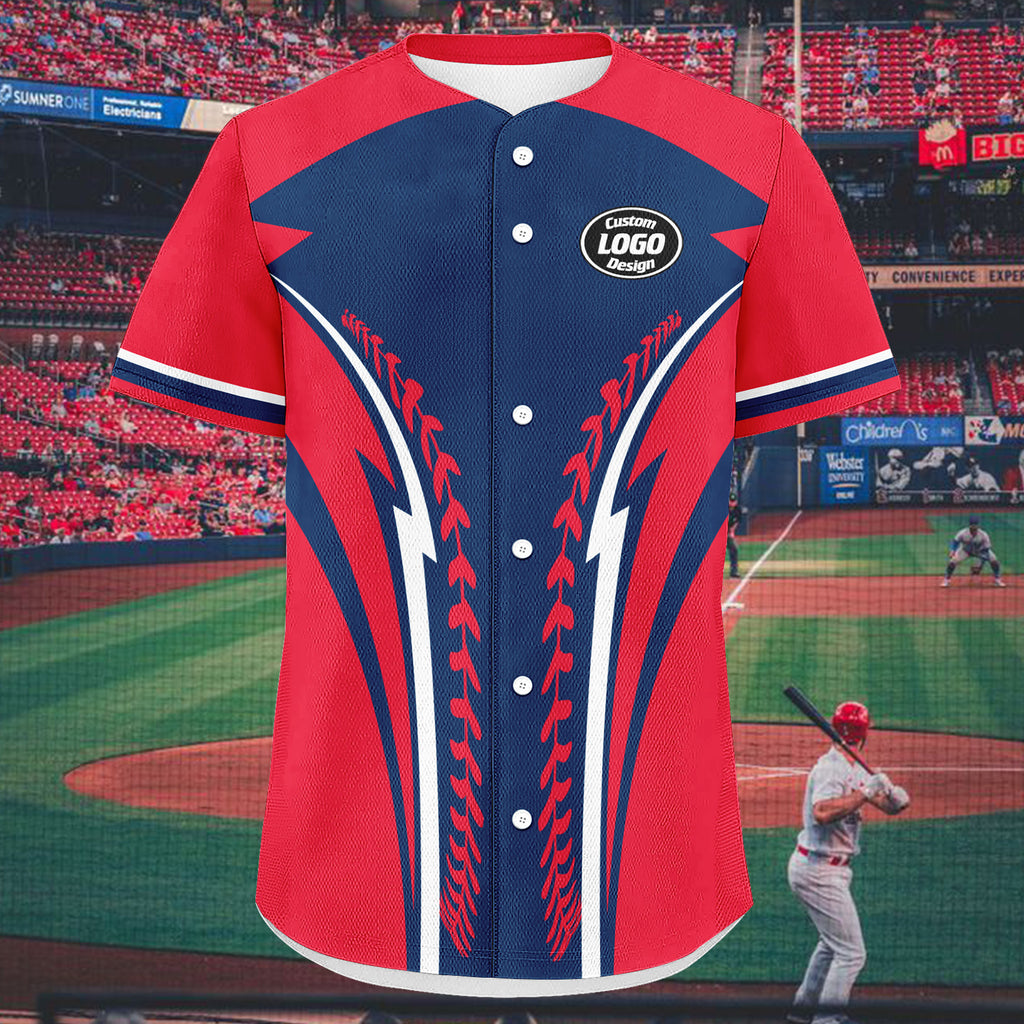 Custom Personalized Authentic Baseball Jersey BSBJ01-E023019-9