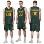 Custom Green Classic Style Sports Uniform Basketball Jersey BBJ01-D020105-10